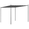 vidaXL Gazebo with Slanted Roof 300x300x257 cm Anthracite 180 g/m²