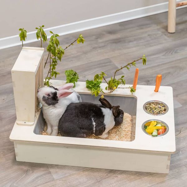 TRIXIE Rabbit Feeding Station 70x41x47 cm