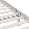 vidaXL Bed Frame without Mattress White Solid Wood Small Double