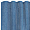 vidaXL Voile Curtains with Rod Pockets 2 pcs Royal Blue