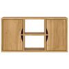 vidaXL TV Cabinet ODDA 79x24x40 cm Solid Wood Pine