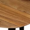 vidaXL Coffee Table Set 3 Pieces Solid Acacia Wood