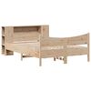 vidaXL Bed Frame without Mattress 135x190 cm Double Solid Wood Pine