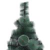 vidaXL Artificial Pre-lit Christmas Tree with Ball Set Green 150 cm