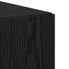 vidaXL Highboard 2 pcs Black Oak 50 x 42.5 x 185 cm