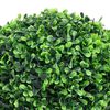 vidaXL Artificial Boxwood Plants 2 pcs with Pots Ball Shaped Green 37 cm