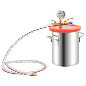 vidaXL Vacuum Chamber Stainless Steel 5,5 L