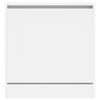 vidaXL Shoe Cabinet White 60x34x63.5 cm Engineered Wood