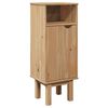vidaXL Bathroom Cabinet OTTA 35x30x90 cm Solid Wood Pine