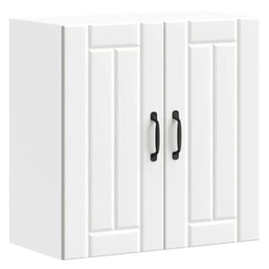 vidaXL Kitchen Wall Cabinet Lucca White Engineered Wood