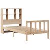 vidaXL Bookcase Bed without Mattress 90x200 cm Solid Wood Pine