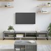 vidaXL TV Cabinet Grey Sonoma 170.5 x 36 x 30.5 cm Engineered Wood