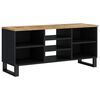 vidaXL TV Cabinet 100x33x46 cm Solid Wood Mango&Engineered Wood