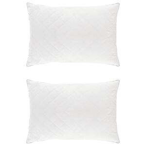 vidaXL Pillow FULDA 2 pcs 30 x 50 cm 100% Goose Down & Feather White