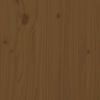 vidaXL Dog Bed Honey Brown 65.5x50.5x70 cm Solid Wood Pine
