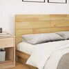 vidaXL Headboard 135 cm Solid Wood Oak