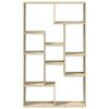 vidaXL Bookcase Sonoma Oak 72x20x120.5 cm Engineered Wood