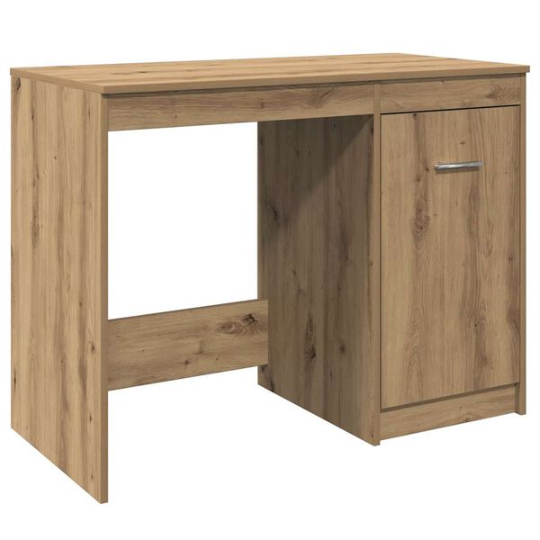 vidaXL Desk Artisan Oak 100x50x76 cm Engineered Wood