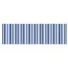 vidaXL Retractable Awning Manual Blue and White 400 x 300 cm