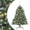 vidaXL Artificial Christmas Tree with 150 LEDs with Stand Green 150 cm