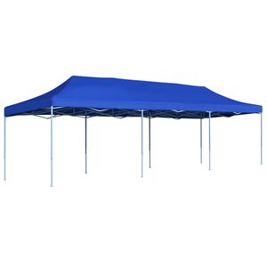 vidaXL Partytent | Blue | 600D oxford with PVC coating, Powder-coated steel