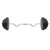 vidaXL Curl Barbell and Dumbbell with Plates 60 kg