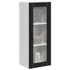 vidaXL Kitchen Cabinet Black 40 x 31 x 100 cm Engineered Wood