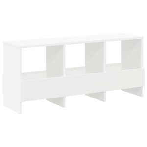 vidaXL Magazine Rack White 102 x 30 x 45 cm