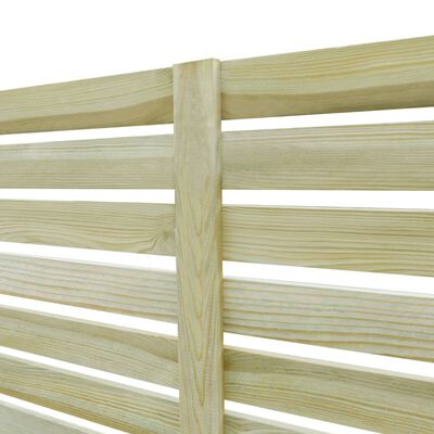 vidaXL Garden Fence Panel Impregnated Pinewood 180x180 cm