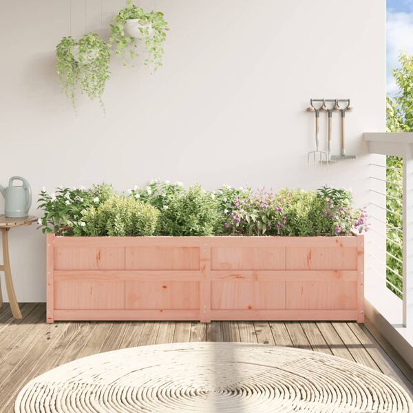 vidaXL Garden Planter 180x50x50 cm Solid Wood Douglas