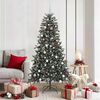 vidaXL Artificial Christmas Tree with 300 LEDs with Stand Green 180 cm