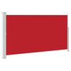vidaXL Patio Retractable Side Awning 170x300 cm Red