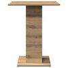 vidaXL Bistro Table Artisan Oak 60x60x75 cm Engineered Wood