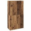 vidaXL Office Cabinet Black Oak 60 x 32 x 115 cm Engineered Wood
