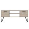 Homemania TV Stand Almira 120x35x50 cm Wood and Black