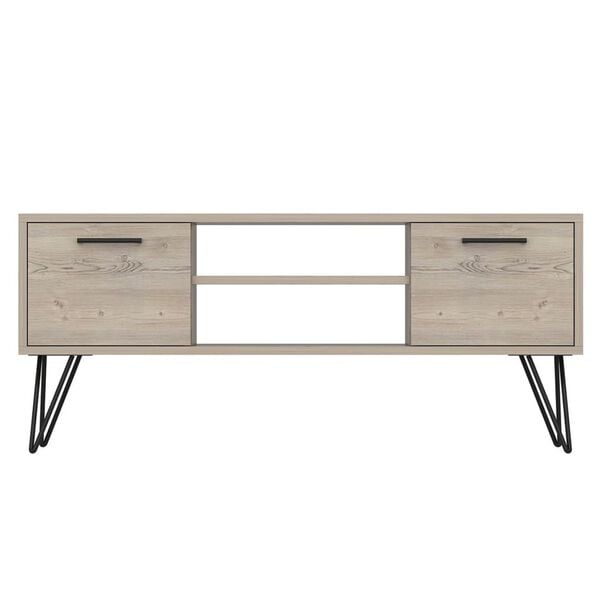 Homemania TV Stand Almira 120x35x50 cm Wood and Black