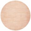 vidaXL Round Table Top ??80x1.5 cm Solid Wood Oak