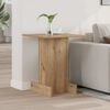 vidaXL End Table Artisan Oak 44.5 x 45 x 55 cm Engineered Wood