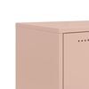 vidaXL TV Cabinet Pink 100.5x39x43.5 cm Steel