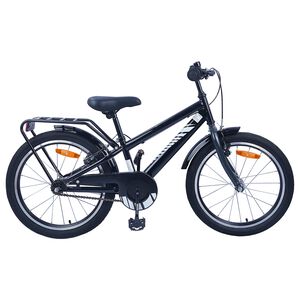 vidaXL Kids Bike 20'' for 6-11 Years Old Black