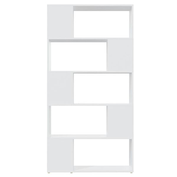 vidaXL Book Cabinet Room Divider White 80x24x155 cm Engineered Wood
