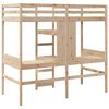 vidaXL Loft Bed Frame without Mattress 80x200cm Solid Wood Pine