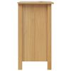 vidaXL Bedside Cabinet with Drawer Hill Honey Brown 46 x 35 x 65 cm