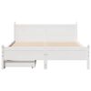 vidaXL Bed Frame without Mattress White 160x200 cm Solid Wood Pine
