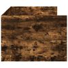 vidaXL Daybed with Drawers without Mattress Smoked Oak 100x200 cm