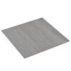 vidaXL Self-adhesive Flooring Planks 20 pcs PVC 1.86 m² Grey Stippled