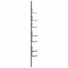 vidaXL Wall-Mounted Coat Rack Artisan Oak 30 x 1.5 x 80 cm