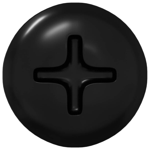 vidaXL Screw 2 pcs Silver 5 x 30 mm Iron