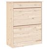 vidaXL Highboard ALTA 77x35x188 cm Solid Wood Pine