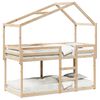 vidaXL Bunk Bed without Mattress 90x190 cm Single Solid Wood Pine